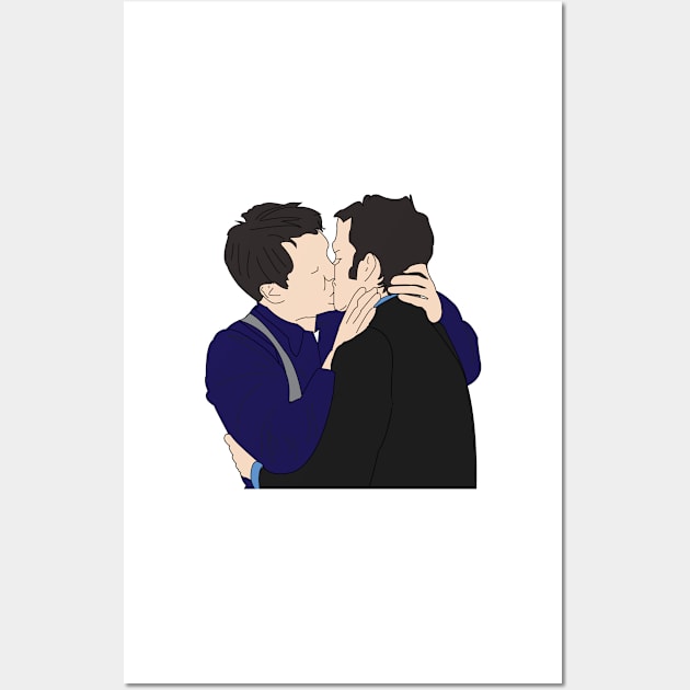 Jack and Ianto Wall Art by DaniVan